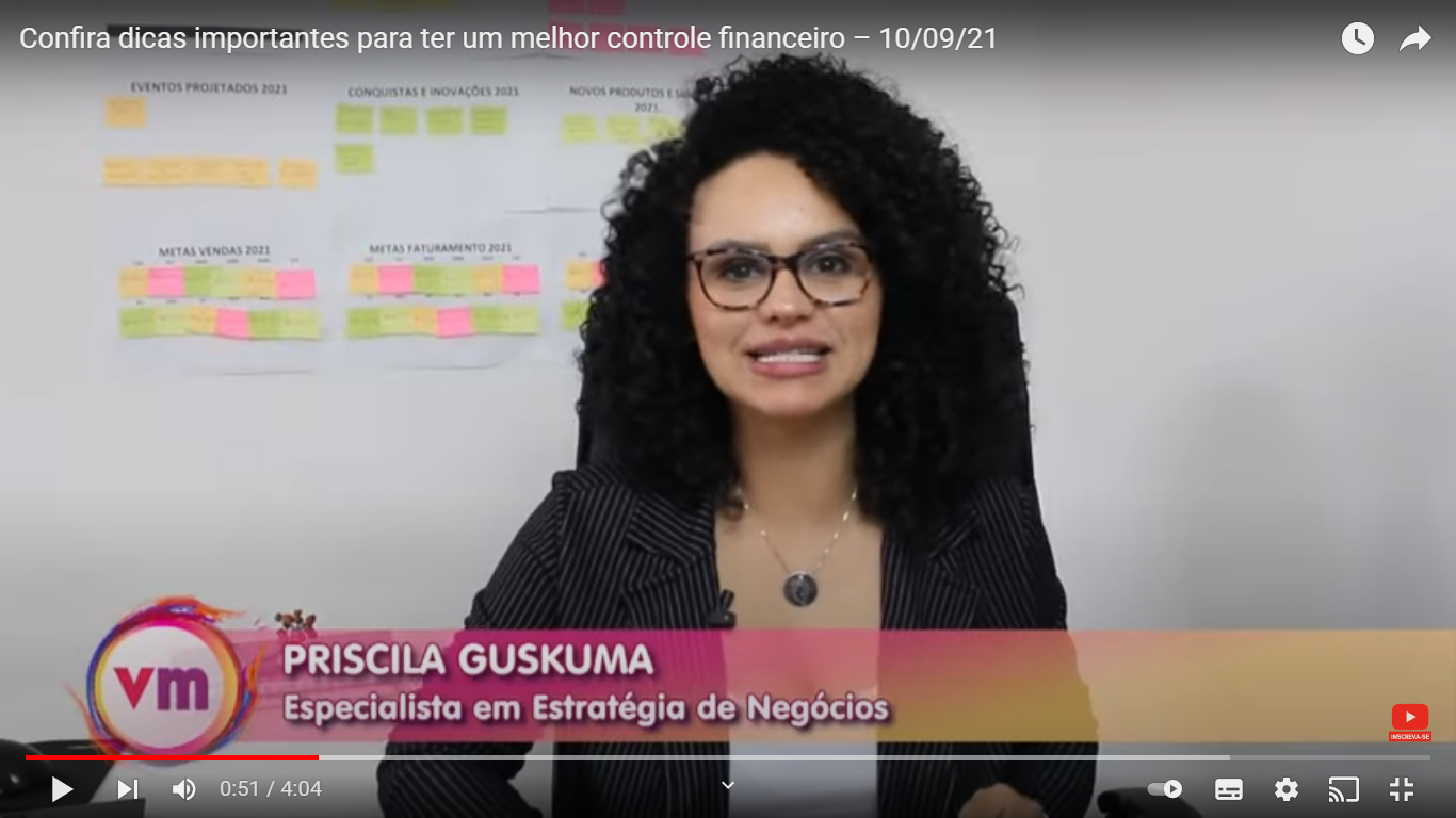 Priscila Guskuma dá dicas sobre controle financeiro no programa Vida Melhor