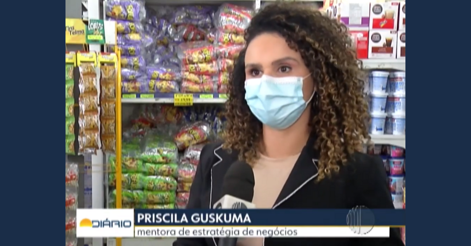 Entrevista Tv Diário – Priscila Guskuma dá dicas para os comerciantes aumentarem as vendas nessa Black Friday